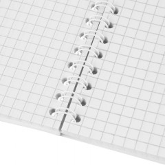 Блокнот А6 60л Attache Градиент Синий клетка, 65г, греб, УФ-лак - фото 7