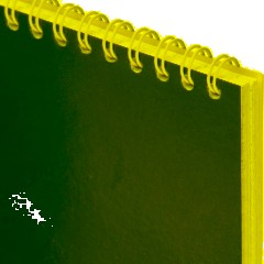 Блокнот А6 60л Attache Градиент Малиновый клетка, 65г, греб, УФ-лак - фото 3