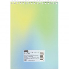 Блокнот А5 80л Attache Яркий Градиент №1 клетка, греб, картон, софттач-лак - фото 8