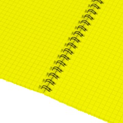 Блокнот А5 60л Attache Nature Beige flowers клет,65г,100%,греб,карт,ВД-лак - фото 7