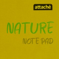 Блокнот А5 60л Attache Nature Beige flowers клет,65г,100%,греб,карт,ВД-лак - фото 10