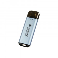 Портативный SSD Transcend ESD300 (TS2TESD300C) 2TB/USB 3.2/небесно-голубой Портативный SSD Transcend ESD300 (TS2TESD300C) 2TB/USB 3.2/небесно-голубой - фото 2