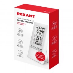 Метеостанция Rexant S3331SC комнатно-уличная с проводным датчиком Метеостанция Rexant S3331SC комнатно-уличная с проводным датчиком - фото 7