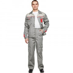 Костюм летний муж л10-КБР сер/с-сер 48-50 182-188 (Базис) Костюм летний муж л10-КБР сер/с-сер 48-50 182-188 (Базис) - фото 8