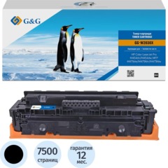 Тонер-картридж G&G W2030X чер. пов. емк. для HP LJ M454/MFP M479