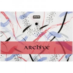 Папка-конверт на кнопке A4 Attache Archive 180 мкм, 3 шт/уп - фото 3