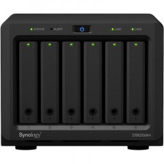 Сетевое хранилище Synology DS620slim 6x2.5 SATA/Celeron J3355/2GB DDR3L Сетевое хранилище Synology DS620slim 6x2.5 SATA/Celeron J3355/2GB DDR3L - фото 2