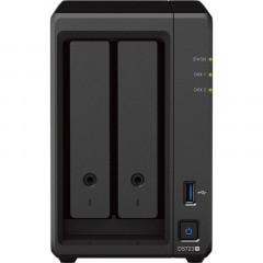 Сетевое хранилище Synology DS723+ 2x2.5/3.5 SATA/Ryzen R1600/2GB DDR4 Сетевое хранилище Synology DS723+ 2x2.5/3.5 SATA/Ryzen R1600/2GB DDR4 - фото 2