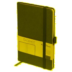 Блокнот А5 80л Bruno Visconti CITY на резинке серый 3-698/07 - фото 2