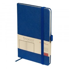 Блокнот А5 80л Bruno Visconti CITY на резинке синий 3-698/06 - фото 2