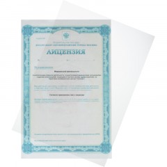 Обложки для переплета пластиковые ProMega office матовые,300 мкм,100 шт/уп Обложки для переплета пластиковые ProMega office матовые,300 мкм,100 шт/уп - фото 4