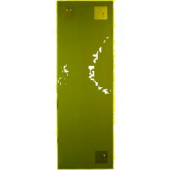 Зеркало МГЛ_ настенное 120Б (400x1200) багет ПВХ дуб - фото 5