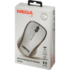 Мышь компьютерная ProMega jet WM008 USB WLS RT/2 ААА/1200/3 кнопки/серый - фото 9