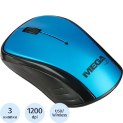 Мышь компьютерная ProMega jet WM006 USB WLS RT/2 ААА/dpi 1200/3 кн/синий