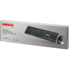 Набор клавиатура+мышь ProMega jet WKMC003 USB WLS RT/1+1 АА/dpi1200/3кн/чер - фото 17