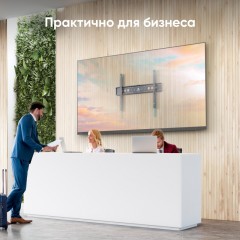 Кронштейн Onkron для ТВ 60-110 фиксированный, черный UF12 - фото 5