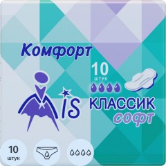 Прокладки женские МИС Комфорт Классик софт 4 капли 10шт/уп
