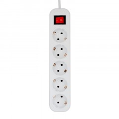 Сетевой фильтр PROGIX SF5PW2 (2м/5А/200Дж/белый) - фото 3
