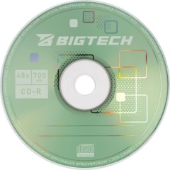 Носители информации Bigtech YCDRB005 CD-R 700 МБ/48х/1шт конверт белый - фото 4