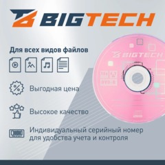 Носители информации Bigtech YDVDRB004 DVD-R 4,7 Гб/16x/10шт/уп (бокс) - фото 3