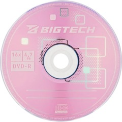 Носители информации Bigtech YDVDRB004 DVD-R 4,7 Гб/16x/10шт/уп (бокс) - фото 4