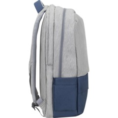 Рюкзак для ноутбука RIVACASE 7567 grey/dark blue 17.3/6 - фото 4