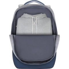 Рюкзак для ноутбука RIVACASE 7567 grey/dark blue 17.3/6 - фото 11