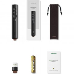 Презентер UGREEN LP479 (50654) без регулировки громкости, черный Презентер UGREEN LP479 (50654) без регулировки громкости, черный - фото 6