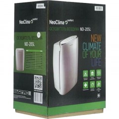 Осушитель воздуха Neoclima ND-20SL мобильный (20 л/сутки) Осушитель воздуха Neoclima ND-20SL мобильный (20 л/сутки) - фото 4