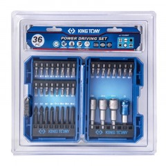 Набор бит 1/4, PH, PZ, Hex, Torx, Slotted,36 предметов KING TONY 1036MR Набор бит 1/4, PH, PZ, Hex, Torx, Slotted,36 предметов KING TONY 1036MR - фото 3