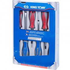 Набор отверток, Torx, 6 предметов KING TONY Набор отверток, Torx, 6 предметов KING TONY - фото 3