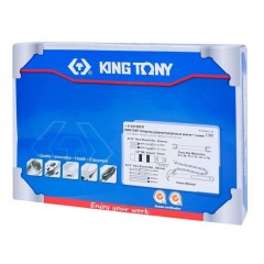 Набор ключей разрезных ,ударная отвертка,съемник,ложемент,14предм.KING TONY Набор ключей разрезных ,ударная отвертка,съемник,ложемент,14предм.KING TONY - фото 3