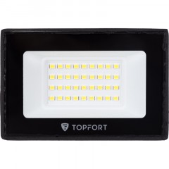 Прожектор светодиодный TOPFORT LED FL 30W 6500K 2550Лм IP65 Прожектор светодиодный TOPFORT LED FL 30W 6500K 2550Лм IP65 - фото 2