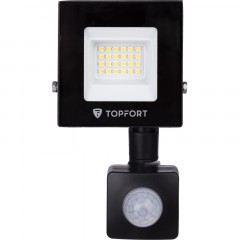 Прожектор светодиодный TOPFORT LED FL MS 20W 6500K 1700Л c датчик. движения Прожектор светодиодный TOPFORT LED FL MS 20W 6500K 1700Л c датчик. движения - фото 2