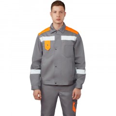 Костюм летний мужской л21-КПК сер/оранж (р.64-66) 182-188 (серия Л) Костюм летний мужской л21-КПК сер/оранж (р.64-66) 182-188 (серия Л) - фото 6