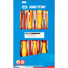Набор отверток, диэлектрические, 7 предметов KING TONY 30607MR Набор отверток, диэлектрические, 7 предметов KING TONY 30607MR - фото 11