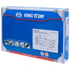 Набор отверток, ложемент, 6 предметов KING TONY 9-31106MR Набор отверток, ложемент, 6 предметов KING TONY 9-31106MR - фото 3