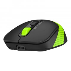 Мышь компьютерная A4Tech Fstyler FG10CS Air черный/зеленый 2000dpi/WLS USB Мышь компьютерная A4Tech Fstyler FG10CS Air черный/зеленый 2000dpi/WLS USB - фото 2