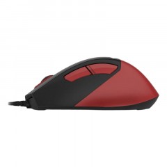 Мышь компьютерная A4Tech Fstyler FM45S Air красный/черн 2400dpi silent/7but - фото 4