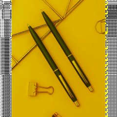 Ручка шариковая автомат. Attache 4007BL автомат.,метал.корпус,черн GT - фото 7