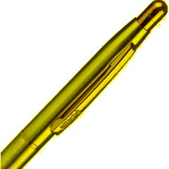 Ручка шариковая автомат. Attache 4007CN метал.корпус, сталь GT - фото 4