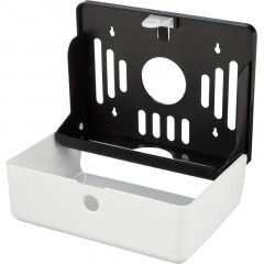 Диспенсер для полотенец лист.10х26х18,5 см. пластик, белый - фото 4