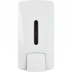 Дозатор для жидкого мыла 1000 мл пластик, белый - фото 2