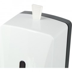 Дозатор для жидкого мыла 1000 мл пластик, белый - фото 6