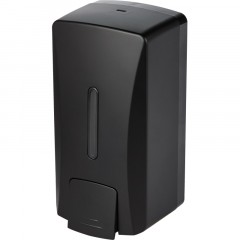 Дозатор для жидкого мыла 1000 мл пластик, черный