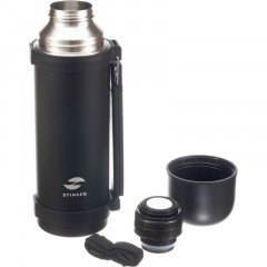 Термос Stinger 1,2л,с ручкой,нержав сталь,черн,12,4х10,2х31,8,HY-1200-11BLK Термос Stinger 1,2л,с ручкой,нержав сталь,черн,12,4х10,2х31,8,HY-1200-11BLK - фото 3