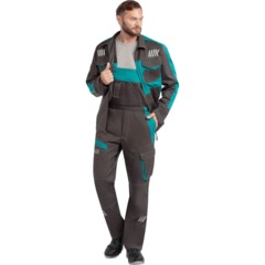 Куртка лет муж TOPFORT Алистер (л36) т.сер/бирюз 96-100/170-176 - фото 18
