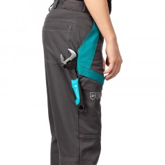 Брюки лет муж TOPFORT Алистер (л36) т.сер/бирюз 88-92/158-164 - фото 9