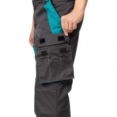 Брюки лет муж TOPFORT Алистер (л36) т.сер/бирюз 96-100/170-176 - фото 8