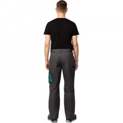 Брюки лет муж TOPFORT Алистер (л36) т.сер/бирюз 104-108/194-200 - фото 4